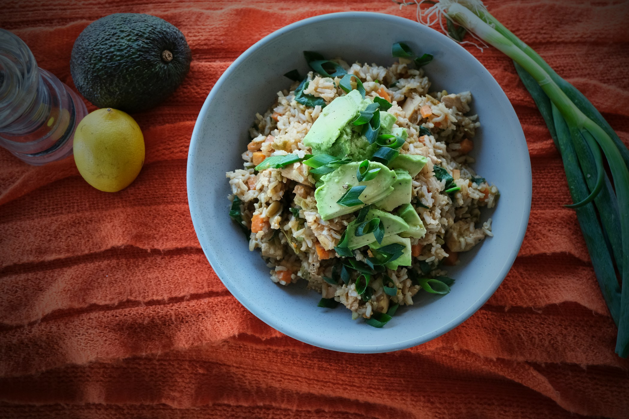 Plant-based fried rice