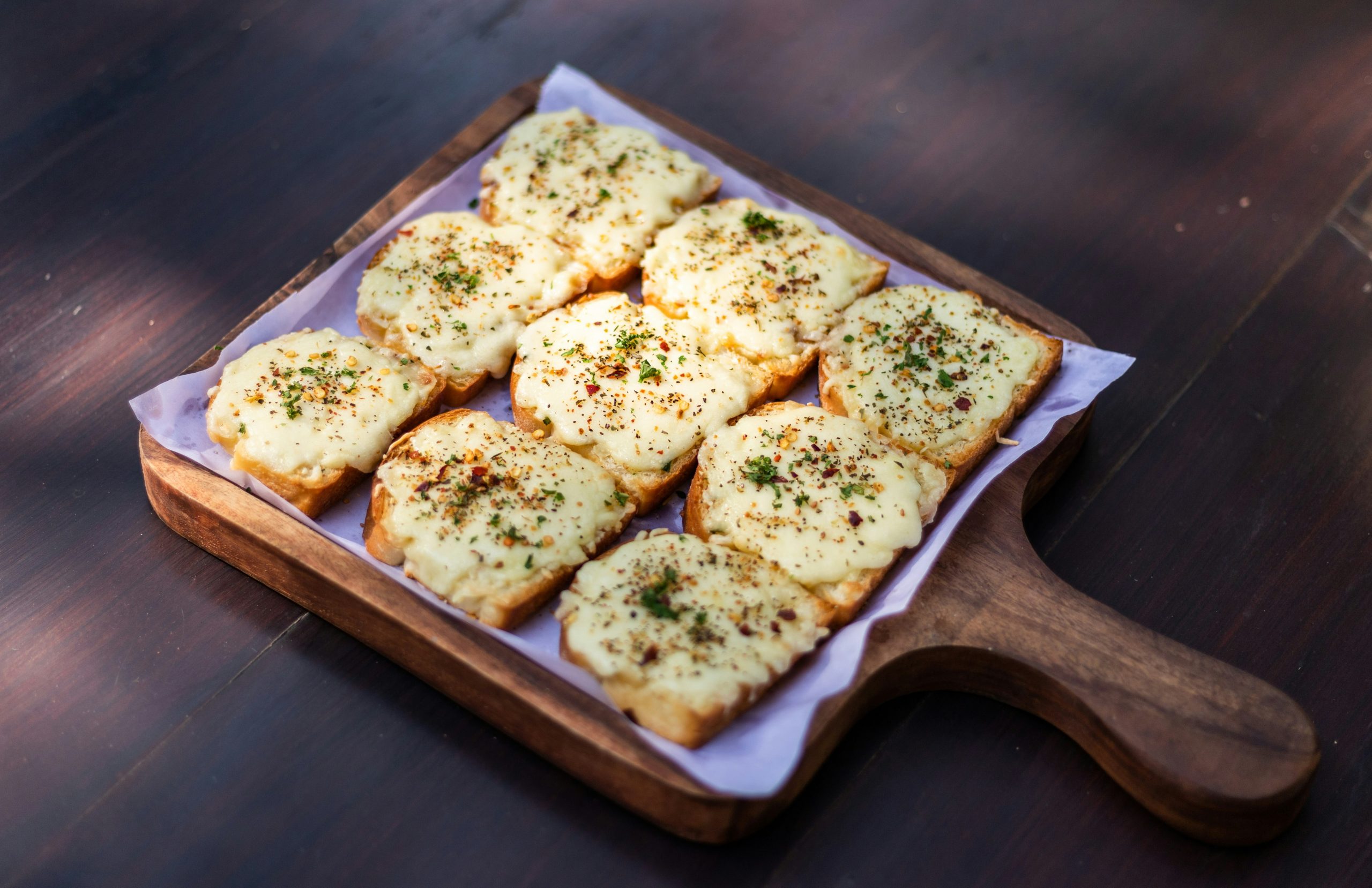 Garlic Bread Toasties