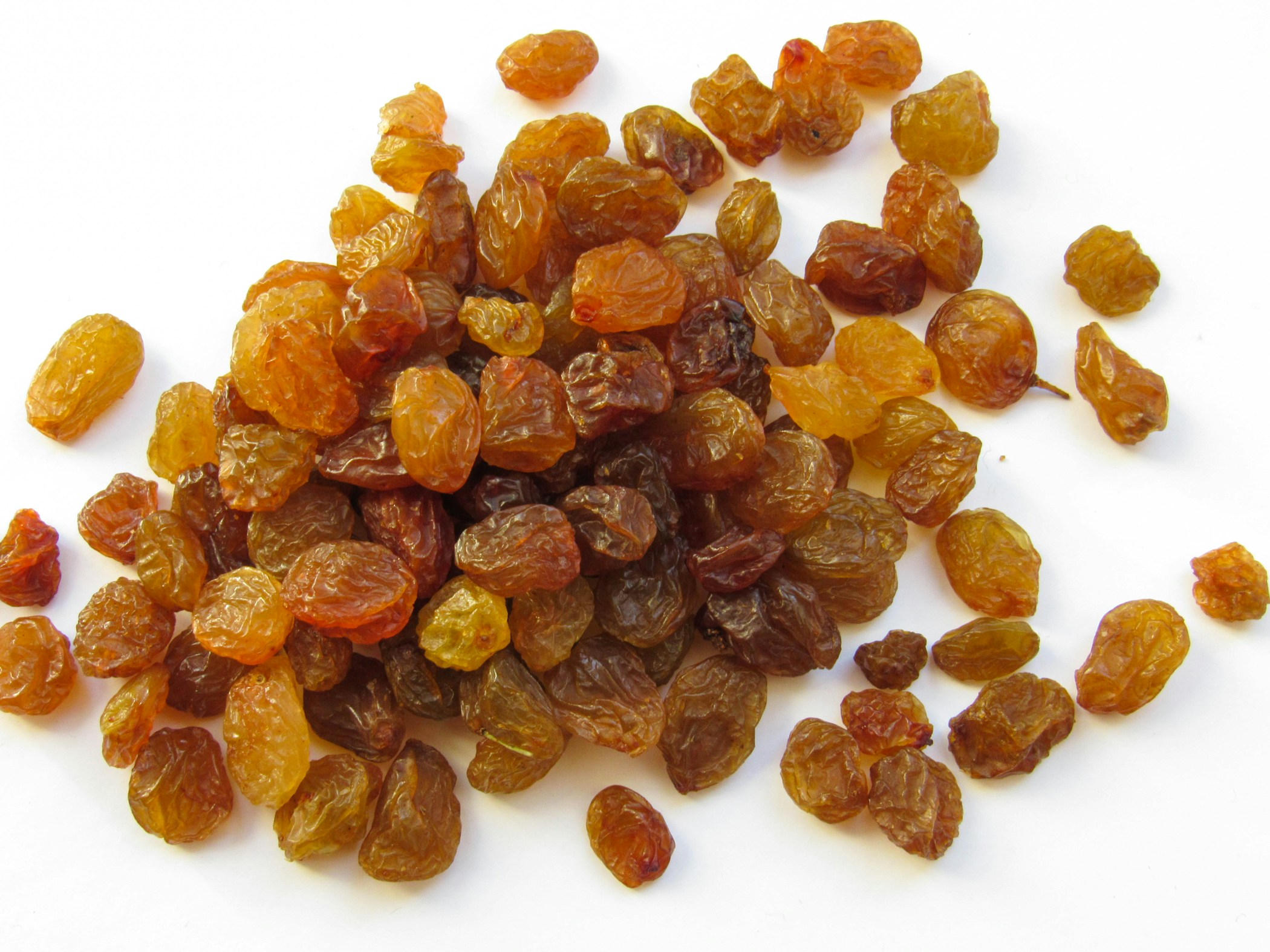 Raisins, dried grapes